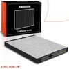 A-Premium 2-PC Cabin Air Filter with Activated Carbon Compatible with