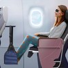 1 x Airplane Footrest Strap with 1 x Eye Mask,