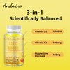 Andmino Vitamin D3 K2 Magnesium Gummies | 5000IU D3 +