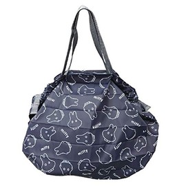 Marimo Craft DBM-424 Miffy Spat Bag, M, Ghost Black, W13.8 x H11.8 inches (35 x 30 cm)