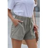 Wielsscca Womens Drawstring Shorts Trendy Summer Elastic Waist Cute Casual