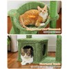 MUTTROS MUTTROS Cactus Cat Tree 40" Cat Tower with Large