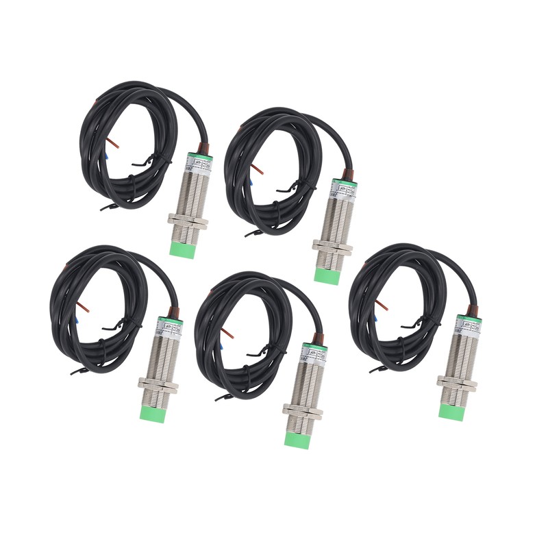 5Pcs Proximity Sensor NPN Normally Closed Detecting Switch 6‑36V DC