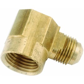 ANDERSON METALS 754050-0806 1/2" FL x 3/8" FPT Flare Elbow