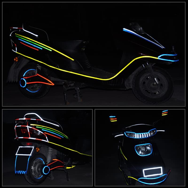 AIMALL Hi-Vis Reflective Tape for Bicycles, Cars, Bikes - 1cm