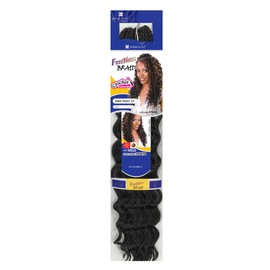 FreeTress Synthetic Hair Braids Deep Twist Bulk 22" (4-Pack, 4)