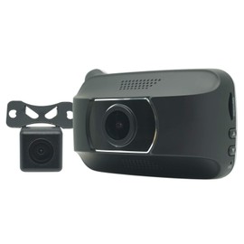 innowa Basics D 2 Front and Rear Camera Dash Camera, GPS, Full HD, 2 Megapixels, Durable MicroSDHC Card Included (16 GB) Direct Power Supply Model