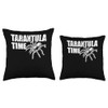 Tarantula Spider Time Throw Pillow