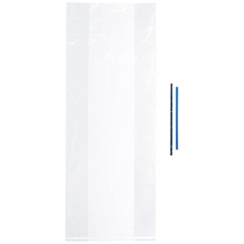 Linear LD 100 Piece Bread Loaf Bags with Free Bread Ties