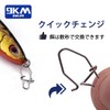 9KM DWLIFE 50pcs Fishing Aging Snaps Heavy Duty Stainless Steel