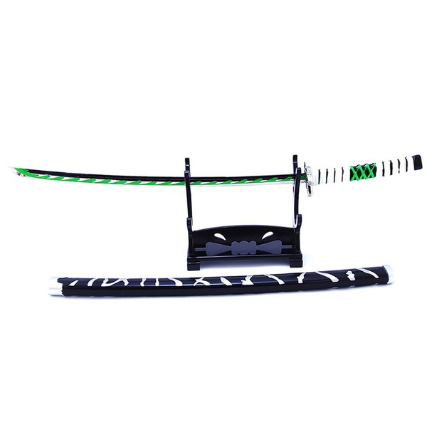 Larmuroki 10" Metal Anime Katana Models with a Stand, Anime