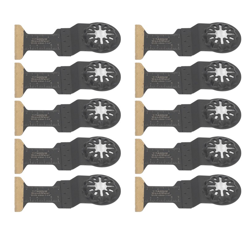 10PCS Set Oscillating Saw Blade Multifunctional Oscillating Multitool Quick Release