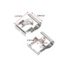 OTUAYAUTO 2Pcs Wiper Linkage Clips - Wiper Link Clamp -