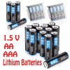 EBL 1.5V AA Lithium Batteries 3000mAh Constant Volt Double A