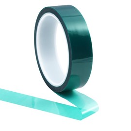 Kopida 3 Roll Powder Coating Tape, Polyester PET Tape, Silicone Adhesive for Powder Coating, Cover Protection, Heat Resistant Plating Insulation Tape