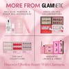 Glamnetic Press On Nails - Polar Day | Glittery Short