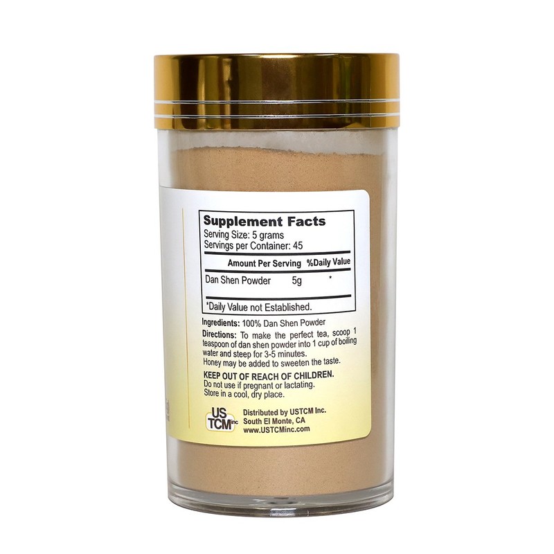 Dan Shen Powder Salvia Miltiorrhiza Powder Red Sage Root Powder