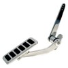 CFR Performance Polished Aluminum Street Rod Throttle Gas Pedal - Compatible/Replacement for Chevy Ford Mopar