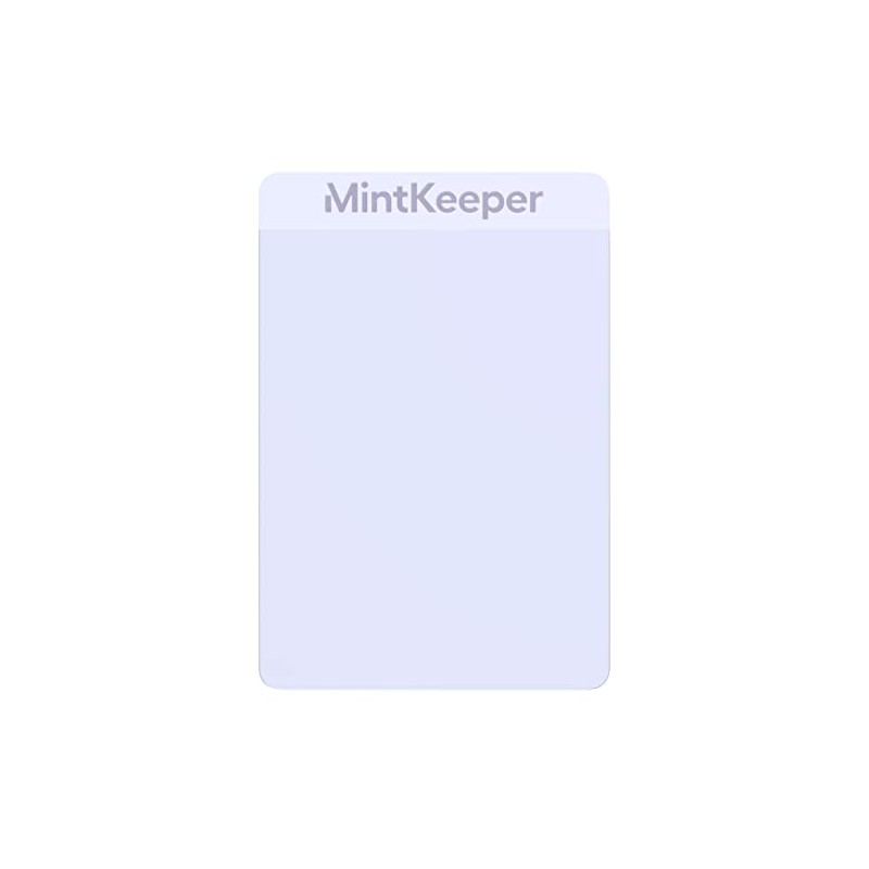 MintKeeper - Semi Rigid Card Holder - Recommended Size for
