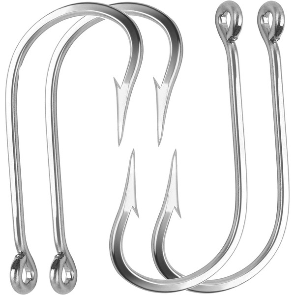 Fishing Hooks 420 Stainless Steel Fishing Hooks Tuna Super Strong