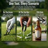 JIUYIBC Golf Divot Tool with Magnetic Ball Marker, Tee Height