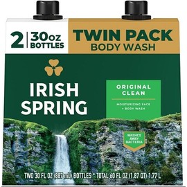Irish Spring Body Wash for Men, Original Clean, 30 fl. oz., 2 pk.