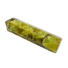 Green Opal Crystal Towers ~ Natural Healing Crystal Point Obelisk for Reiki Healing and Crystal Grid (3" to 4" INCH)