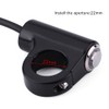 Motorcycle Switch Push Button, 78 22mm Weatherproof Aluminum Alloy Handlebar
