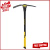 5 Lb Pick Mattock 36 in Fiberglass Handle Non-Slip Grip