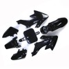 TC-Motor Black Plastic Fender Fairing Kits Kit For Honda XR50