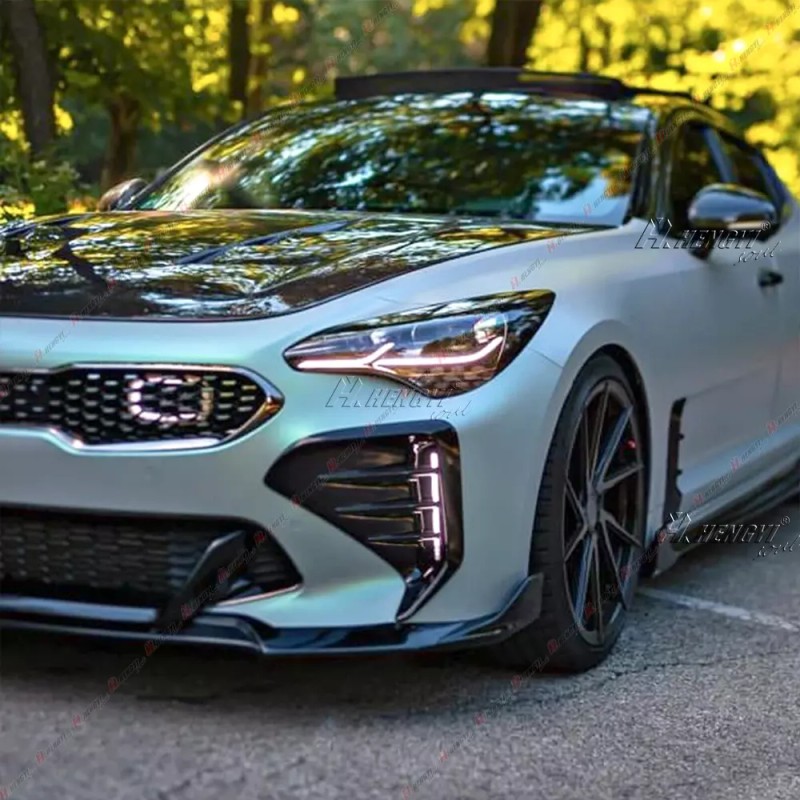 dtangor For KIA Stinger 2017-2023 Front Bumper Vent Hole Grill