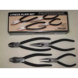 TRUECRAFT NEW 4-pc PROFESSIONAL PLIER SET, TRUECRAFT # 6786