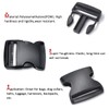 12 Pack Plastic Buckles 2 Inch Adjustable Quick Side Release