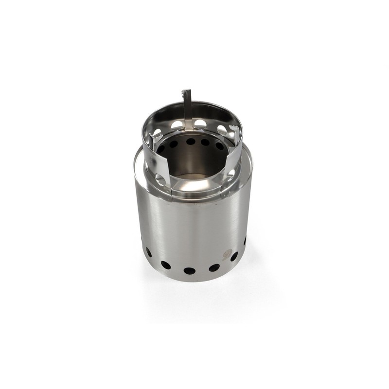 Origin Outdoors Unisex - Adult Funnel Wood Burner, Silver, One