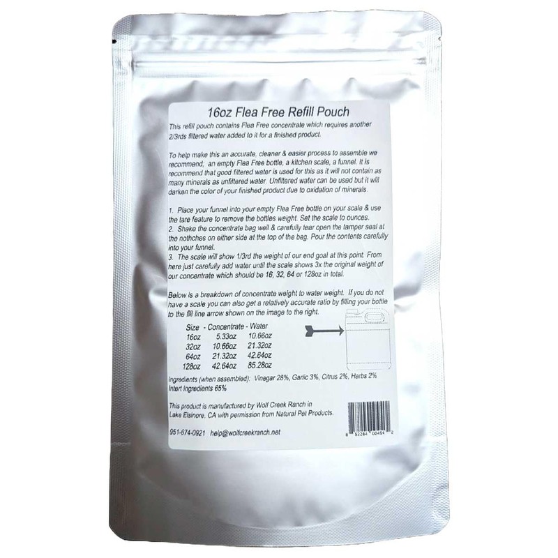 Flea-Free Pure Organic Food Supplement Refill, 16 Ounce