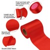 22M x 10cm Wide Satin Ribbon,Red Ribbons for Gift Wrapping,Thick