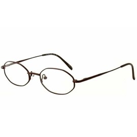 Calabria Metal Flex KIDS 1015 Oval Reading Glasses +3.50 Black Girls