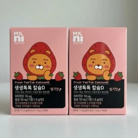 Myny Self Care Saengsaeng Tok Tok Calcium D 108 tablets 2 boxes / 마이니 셀프케어 생생톡톡 칼슘D 108정 2박스