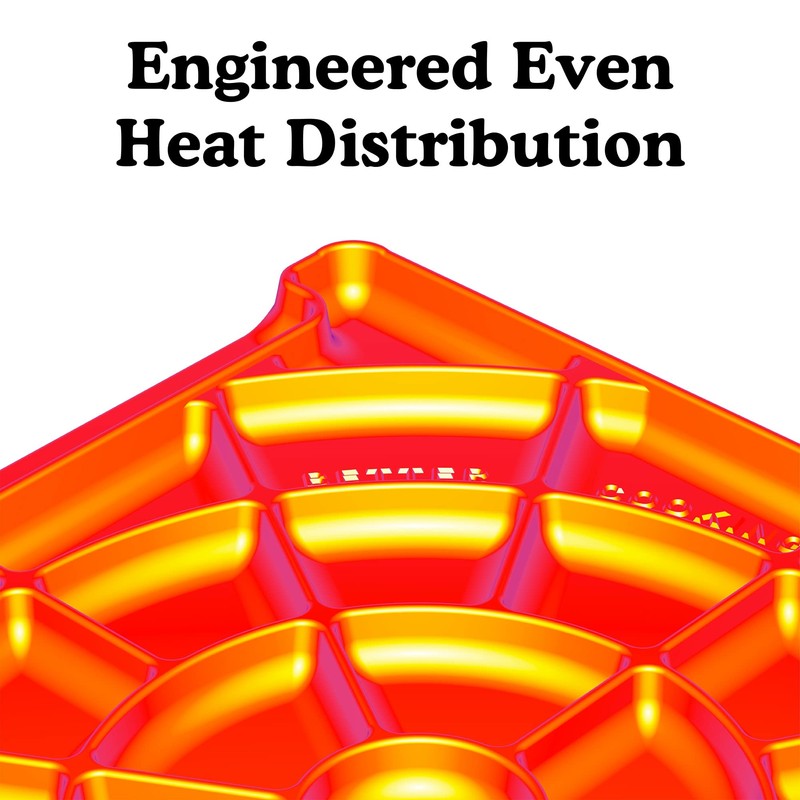 NerdChef Speed Steel - High Performance Pizza Baking Stone |