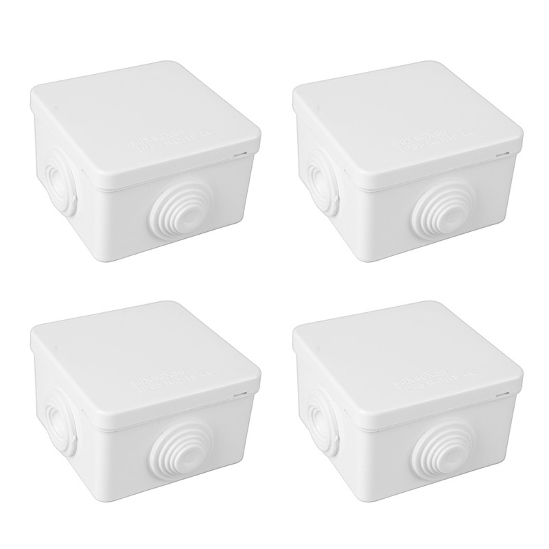 12 Pcs Cable Junction Box Waterproof Power Distribution Instrument Cable