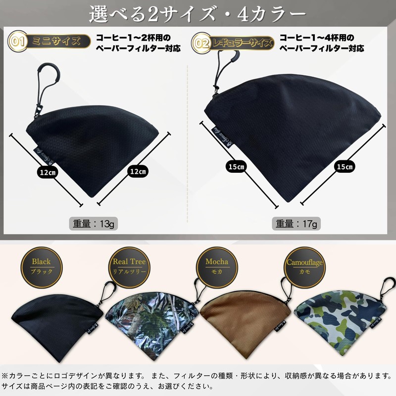 Coffee Filter Case for Hario V60 Paper Filters, Conical Case