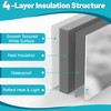 Chiligent Window AC Insulated Foam Panels with Aluminum Foil, Good