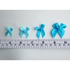 Snanr 100 Assorted Smallest Satin Ribbon Bows Size 10 mm.