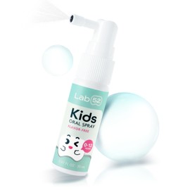 LAB 52 LAB52 Kids Oral Spray Duo Set, Toddler Toothpaste Helper for Cavity Repair and Fresh Breath, Children Anticavity with Fluoride Free for Newborn to Preschoolers, Xylitol Flavor Free