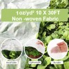 Plant Covers Freeze Protection,10Ft x 30Ft 1.0 oz/yd² Reusable Floating