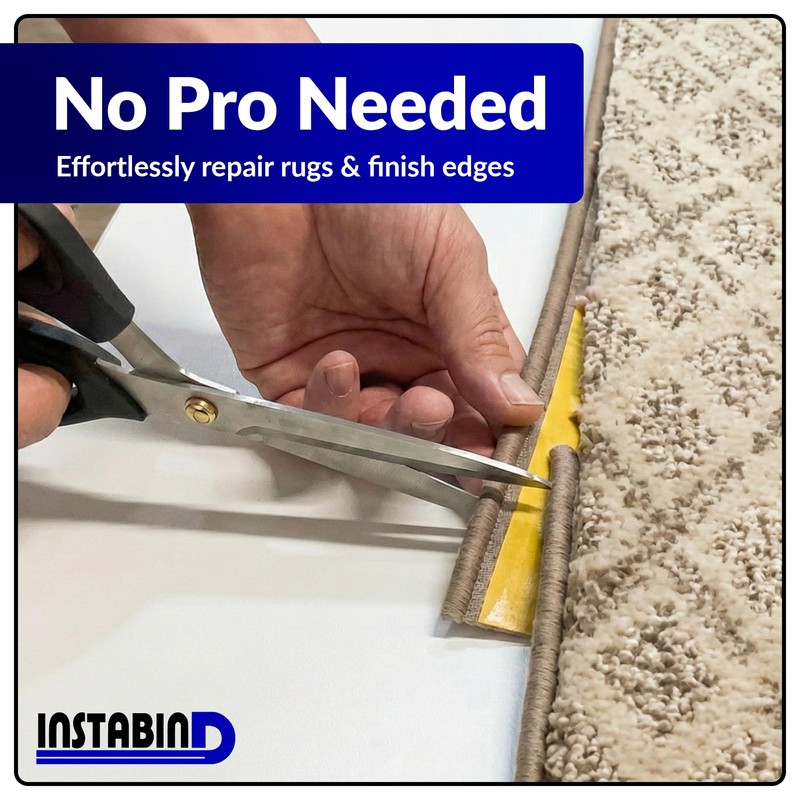 Instabind 54 ft Roll Premium Carpet Edge Binding – Regular