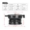 SWFOTO LB-90R Leveling Base Low Center of Gravity Head Aluminum