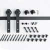 EaseLife 14 FT Heavy Duty Sliding Barn Door Hardware Track