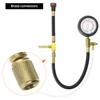QWORK Universal Fuel Pressure Test Kit, Dual Scale Gauge (0-7