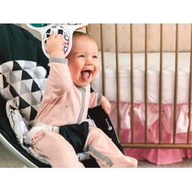 Inserto infantil compatible con 4Moms Mamaroo y Rockaroo – Inserto de asiento de coche – Paquete de 2 – Inserto reversible para asiento de coche – Inserto para recién nacido de Rockaroo y Mamaroo –